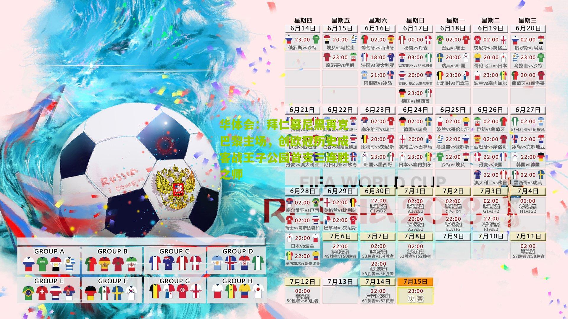 拜仁慕尼黑再克巴黎主场,创欧冠历史成客战王子公园首支三连胜之师